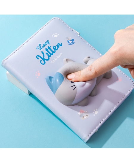 Mini märkmiik SQUISHY Cat, 96 lehte