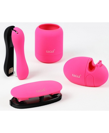 Klammerdaja EAGLE Ha!, kuni 20 lehte, roosa
