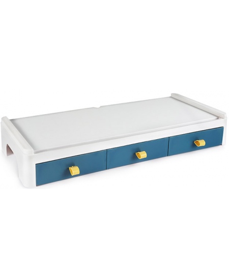 Monitori alus YELLOW ONE, sahtlitega, sinine