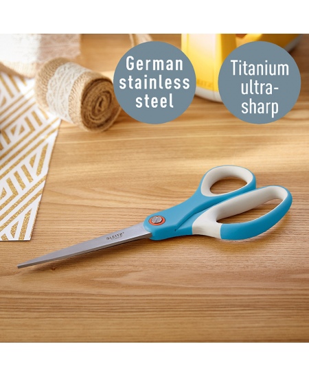 Käärid LEITZ COSY, 20,5 cm, helesinised