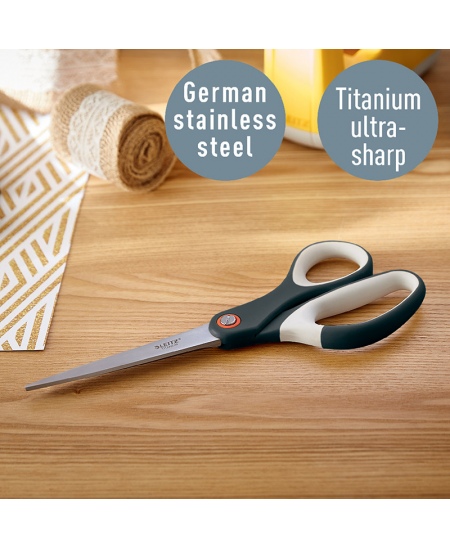 Käärid LEITZ COSY, 20,5 cm, hallid