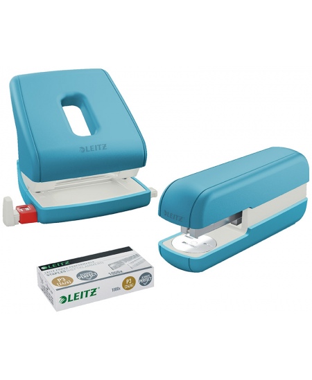 Klammerdaja LEITZ COSY, kuni 30 lehte, helesinine