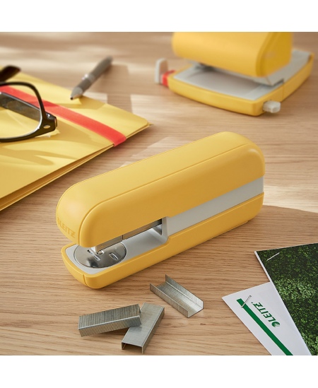 Klammerdaja LEITZ COSY, kuni 30 lehte, kollane