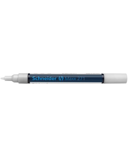 Marker SCHNEIDER Paint Marker Maxx 271, 1-2 mm, valge