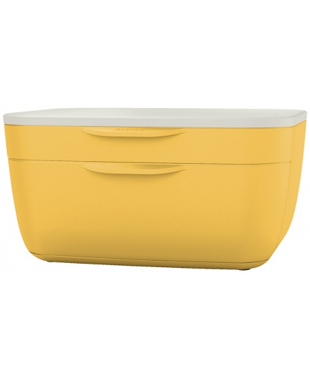 Sahtlitega hoiukarp LEITZ COSY, kollane.