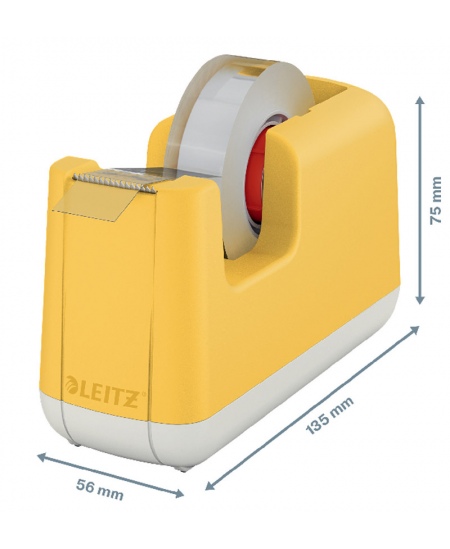 Kleeplindi hoidik LEITZ COSY, kollane