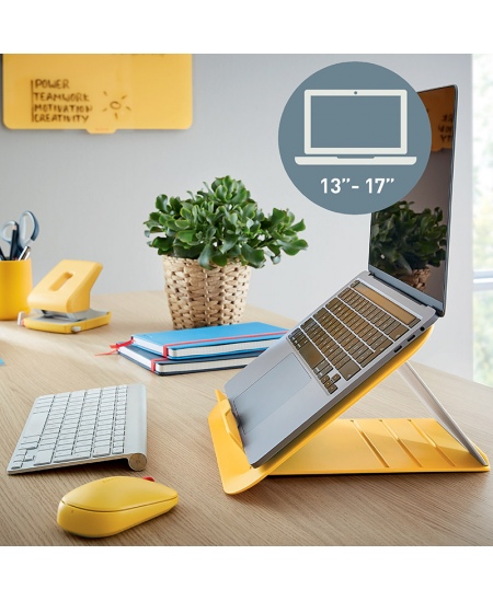 Monitori alus LEITZ COSY, kollane