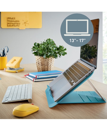 Monitori alus LEITZ COSY, helesinine