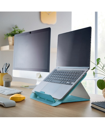 Monitori alus LEITZ COSY, helesinine