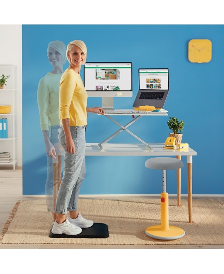 Monitori alus LEITZ COSY, helesinine