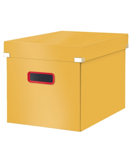 Hoiukarp LEITZ COSY Cube L, kollane.