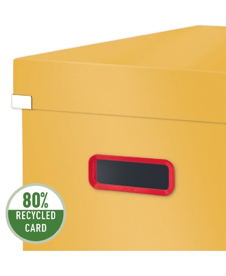 Hoiukarp LEITZ COSY Cube L, kollane.