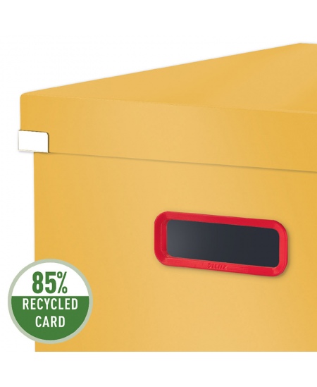 Hoiukarp LEITZ COSY Cube M, kollane.