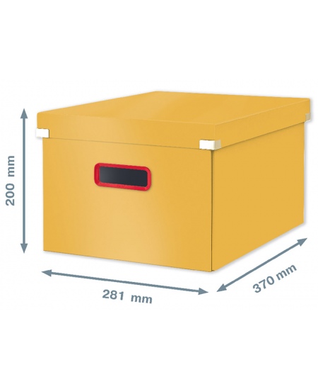 Hoiukarp LEITZ COSY Cube M, kollane.