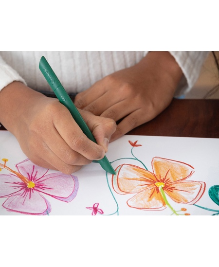 Viltpliiatsite ja teritamist mittetulenevate pliiatsite komplekt MAPED Color Peps Jungle+Infinity, 12 ja 15 tk.