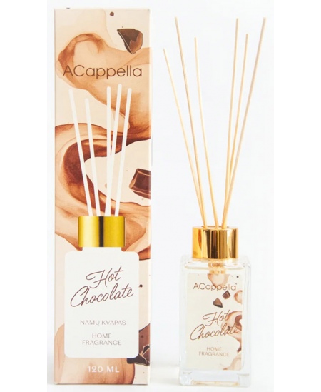 Kodulõhnastaja pulkadega ACAPPELLA, kuum šokolaad, 120 ml
