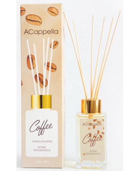 Kodulõhnastaja pulkadega ACAPPELLA, kohv, 120 ml