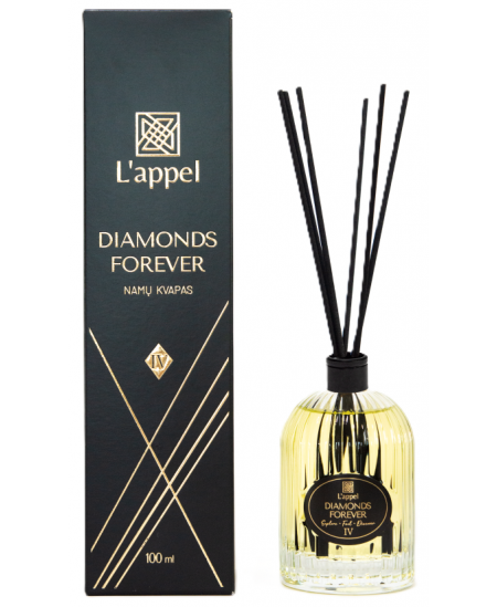 Kodulõhnastaja pulkadega LAPPEL, Diamonds forever, 100 ml