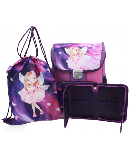 Seljakott lisadega ABC123 Tinkerbell, 3-osaline