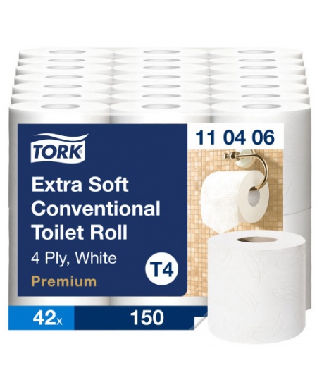 Tualettpaber TORK Premium (T4) 110405, 6 rulli
