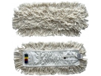 Siūlinė šluostė metaliniam grindų  laikikliui, medvilninė, 40 cm, su kišenėlėmis