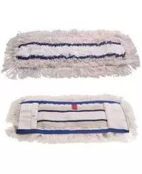 Kilpinė šluostė grindų laikikliui, HOSPITAL, karpyta, 50 cm, su kišenėlėmis