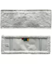 Mikropluošto šluostė grindų laikikliui, 40 cm, su kišenėlėmis