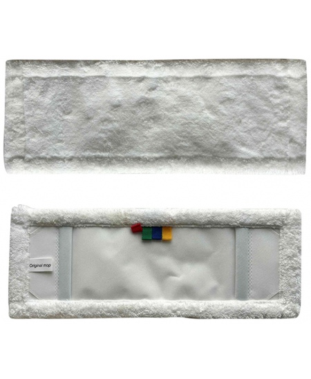 Mikrokiudlapp põrandapesuraamile, 50 cm, taskutega