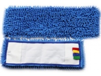 Mikropluošto šluostė grindų laikikliui, CHENILE, 50 cm, su kišenėlėmis