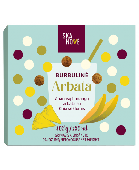 Mullitee ananassi ja mangoga ning chia-seemnetega SKANOVĖ, 300 g