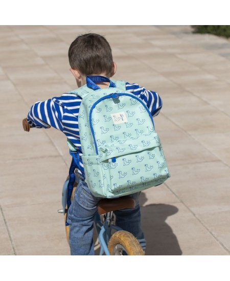 Seljakott lasteaialastele MILAN Hülged, roheline