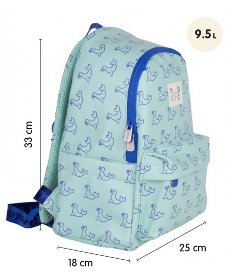 Seljakott lasteaialastele MILAN Hülged, roheline