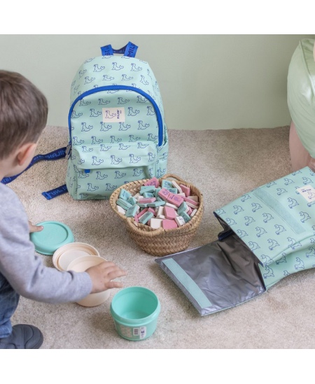 Seljakott lasteaialastele MILAN Hülged, roheline