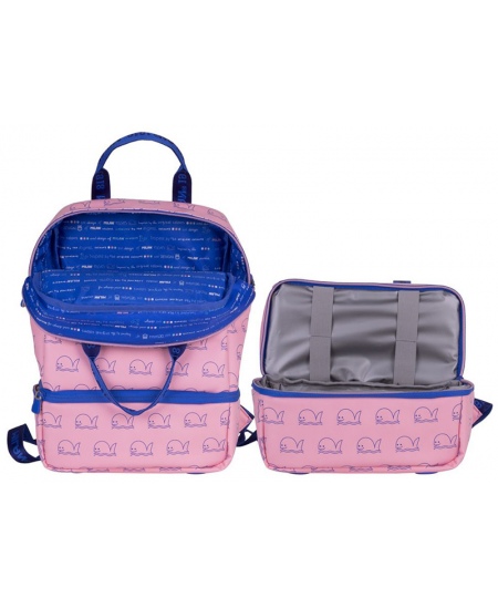 Seljakott lasteaialastele MILAN Vaalad, roosa, termoosaga