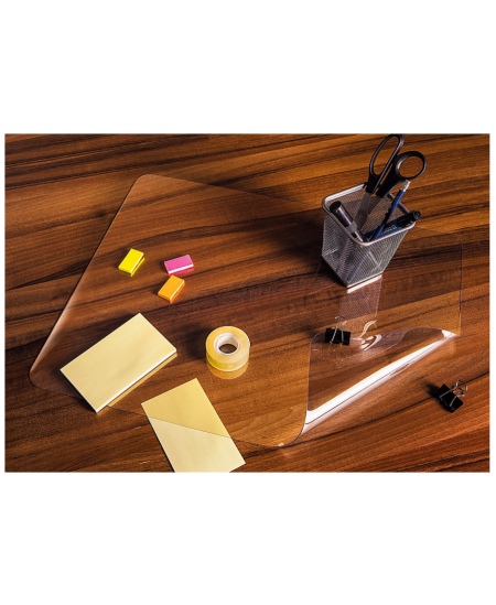 Lauakirjutusalus Panta Plast, 529×417 mm, plastik, läbipaistev