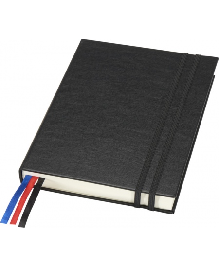 Märkmik ADLER, A5, kuupäevadeta, must