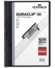Klambriga kaust DURABLE Duraclip, A4, must.