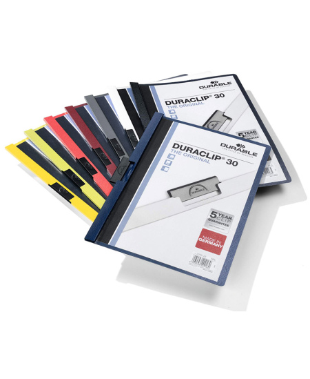 Klambriga kaust DURABLE Duraclip, A4, tumesinine.