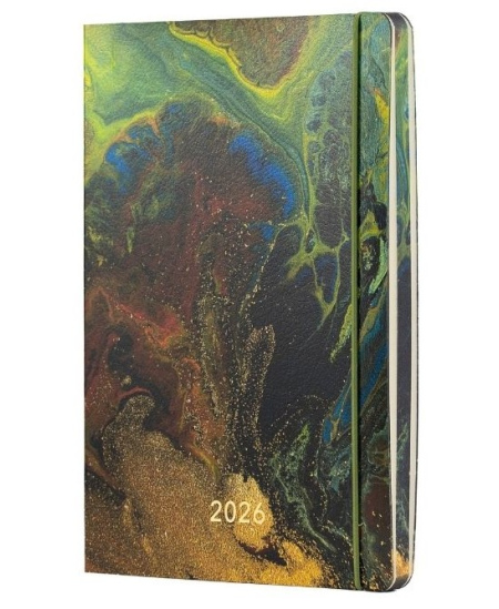 Märkmik CLOUD LINE MAA 2026, pehme ökonahast kaanega, A5