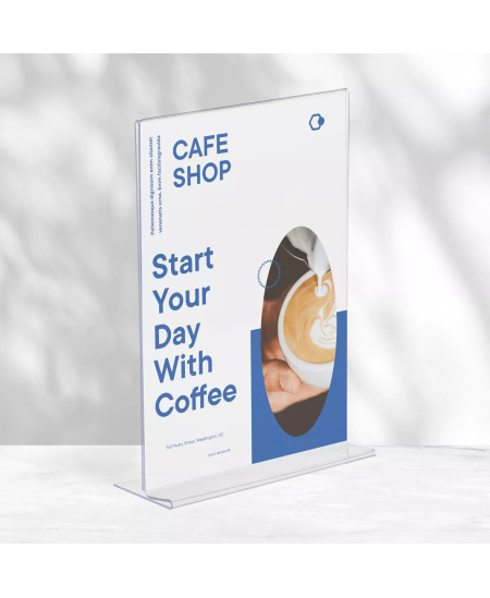 Infostatiiv EUROPEL Budget, T-tüüp, A5, vertikaalne.