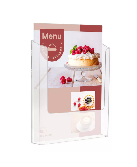 Seinale kinnitatav läbipaistev brošüürialus EUROPEL, A4.