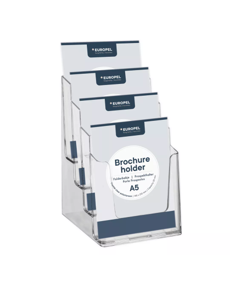 EUROPEL brošüürialus, 4 sektsiooni, A5.