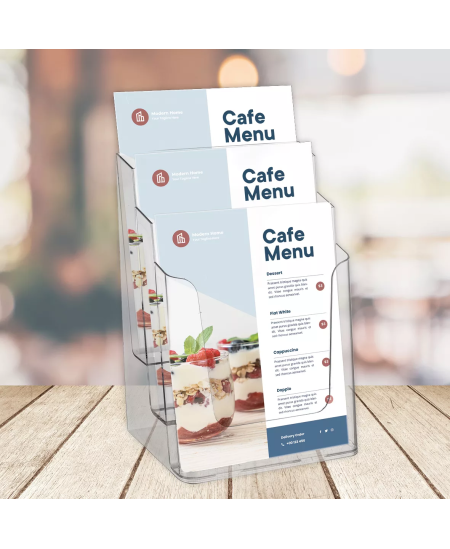 Brošüürialus EUROPEL, 3 sektsiooni, A4.