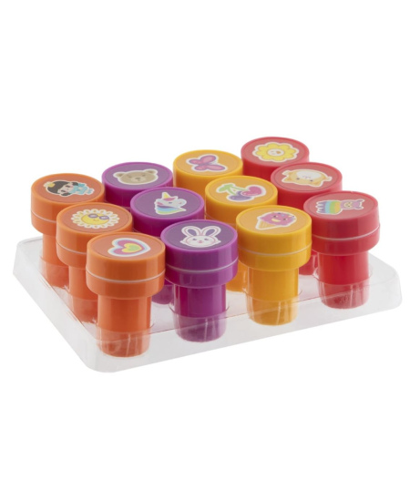 Isetindistuvad templid MOXY, punane, 12 tk.