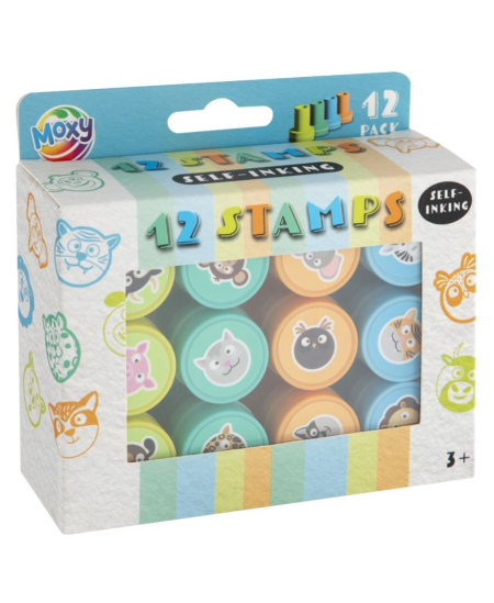 Isetindistuvad templid MOXY, helesinine, 12 tk.