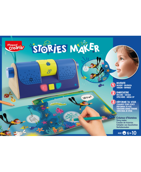 Interaktiivne jutuvestja MAPED Creativ Stories Maker