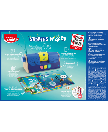 Interaktiivne jutuvestja MAPED Creativ Stories Maker