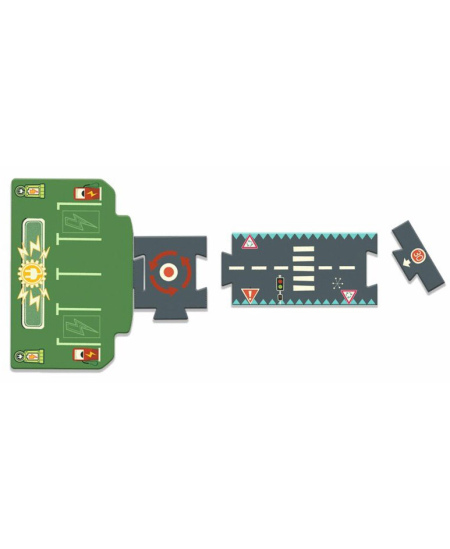 Hiigelpusle-tänavaring DJECO Hullud autod