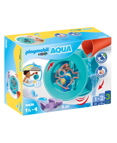 PLAYMOBIL 1.2.3 Vee keeris hai pojaga, 70636