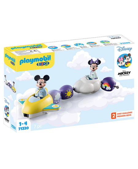 PLAYMOBIL 1.2.3 Miki ja Minni pilvesõit, 71320